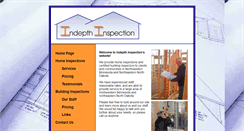 Desktop Screenshot of indepthinspect.com